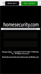 Mobile Screenshot of homesecurity.com